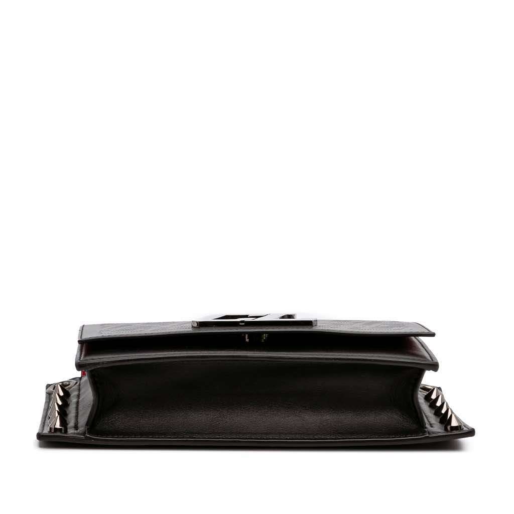 Christian Louboutin Leather Wallstrap Monogram Messenger Bag - Image 6