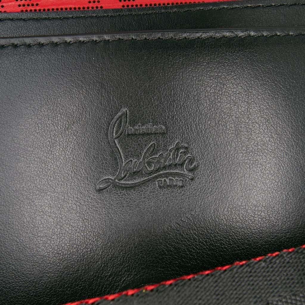 Christian Louboutin Leather Wallstrap Monogram Messenger Bag - Side view