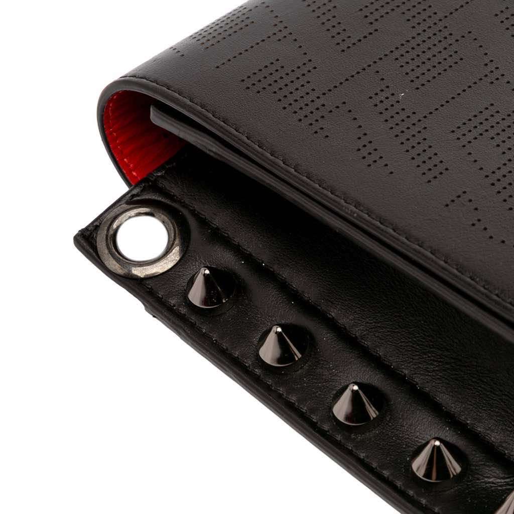 Christian Louboutin Leather Wallstrap Monogram Messenger Bag - Image 12