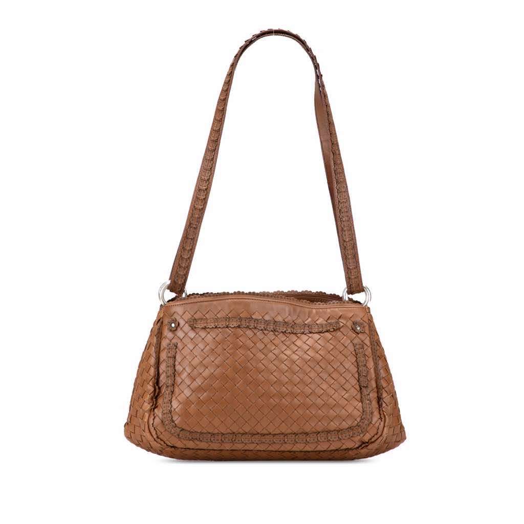 Bottega Veneta Nappa Intrecciato Shoulder Bag