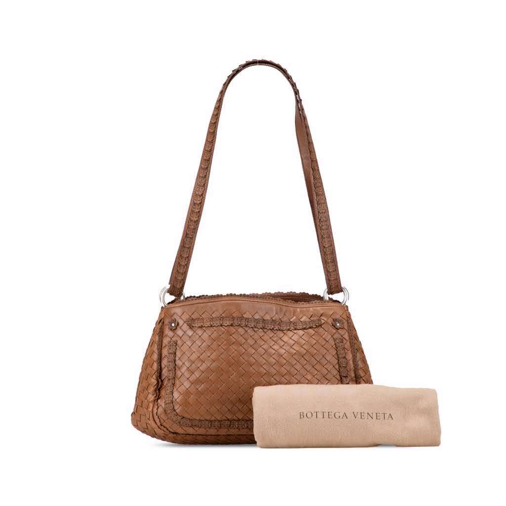 Bottega Veneta Nappa Intrecciato Shoulder Bag - Image 13