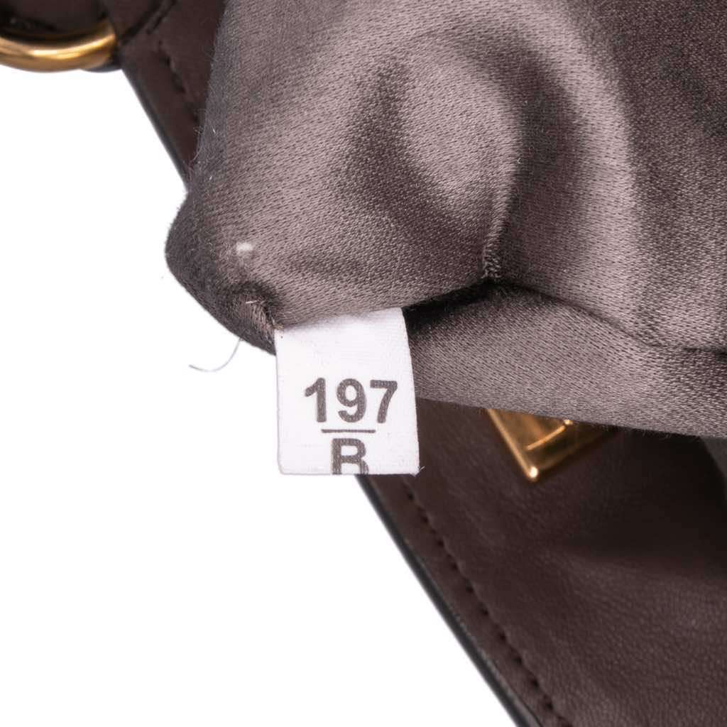 Miu Miu Matelasse Leather Turnlock Tote - Detail 1