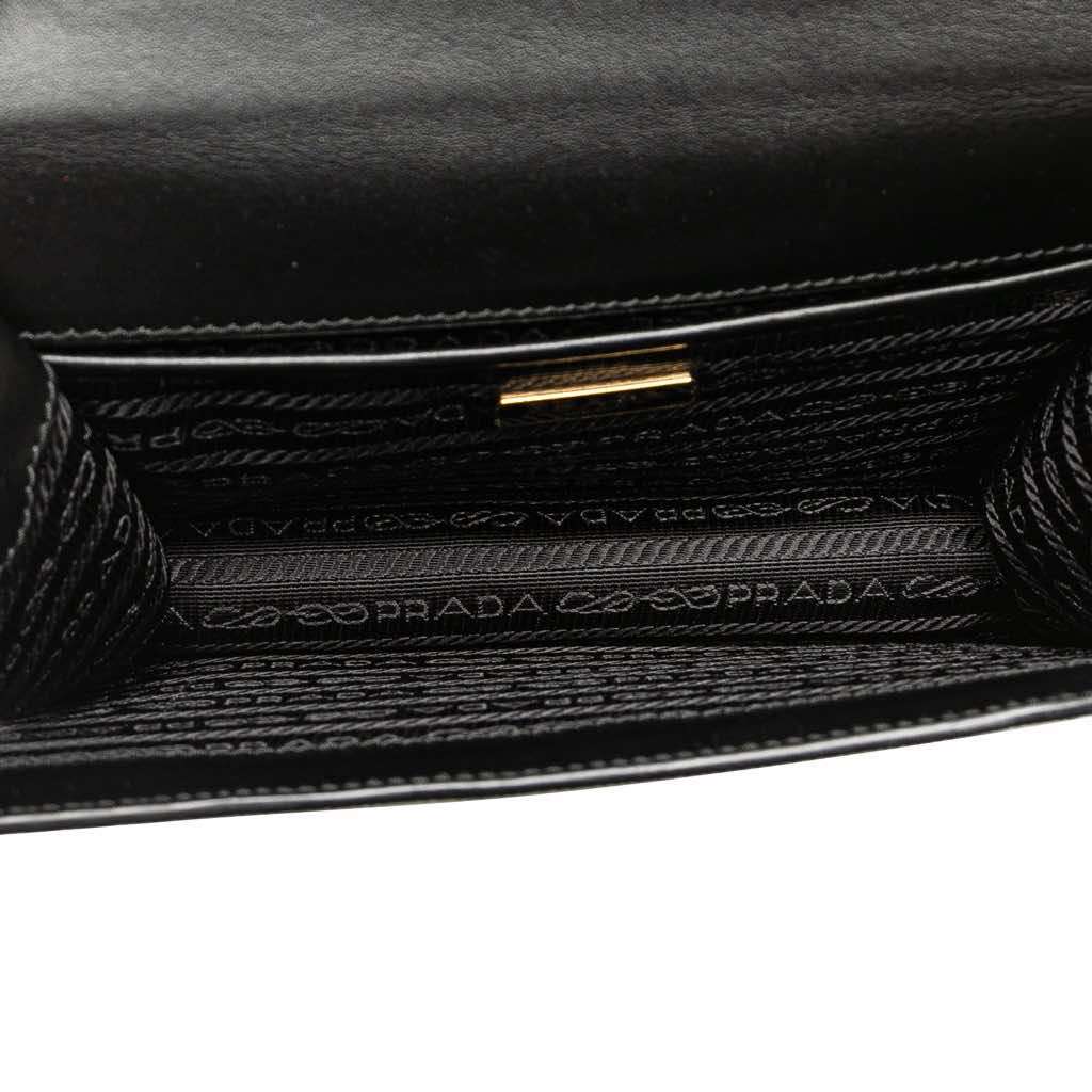 Prada Saffiano Lux Chain Crossbody - 4