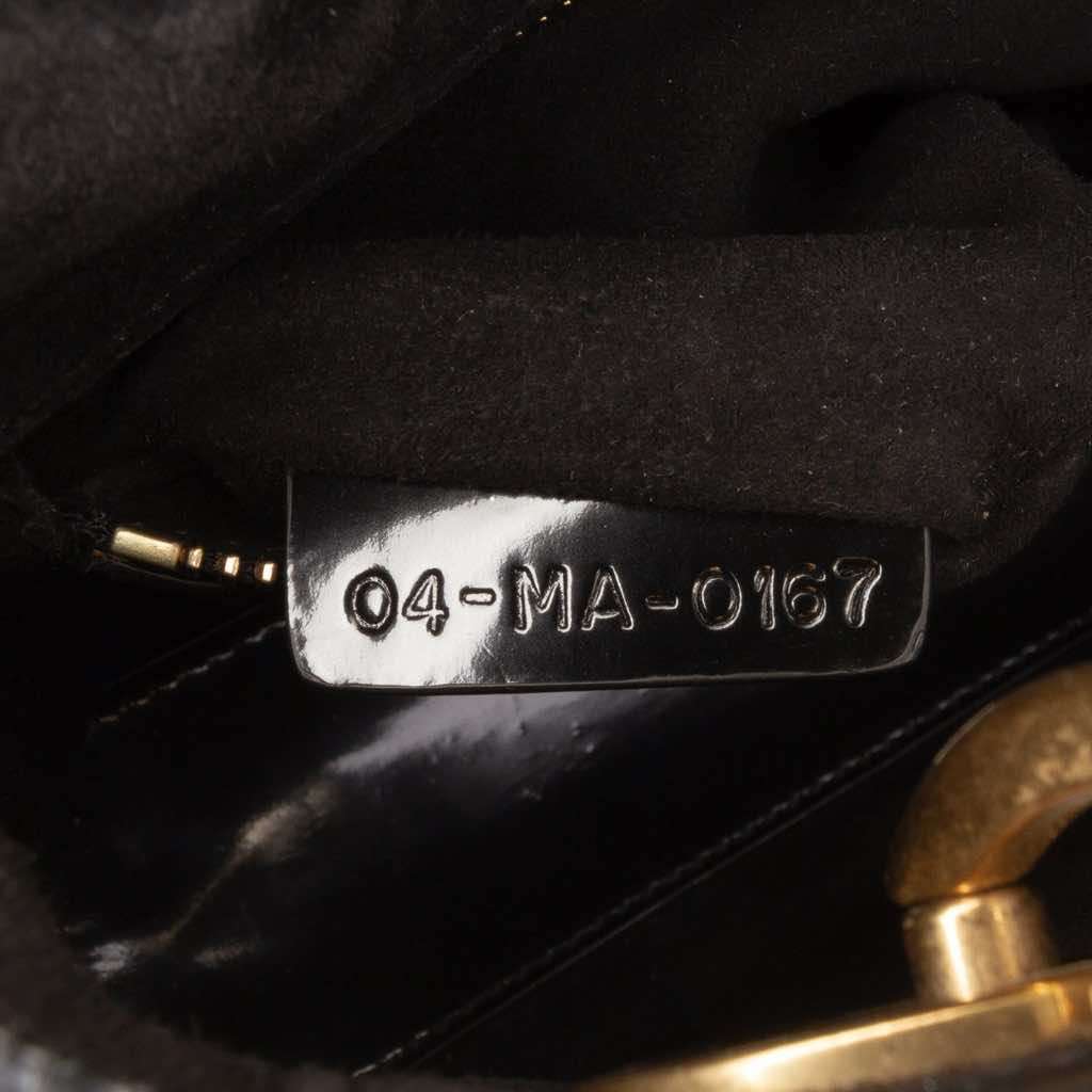 Dior Mini Patent Cannage Studded Supple Lady Dior - Detail 1