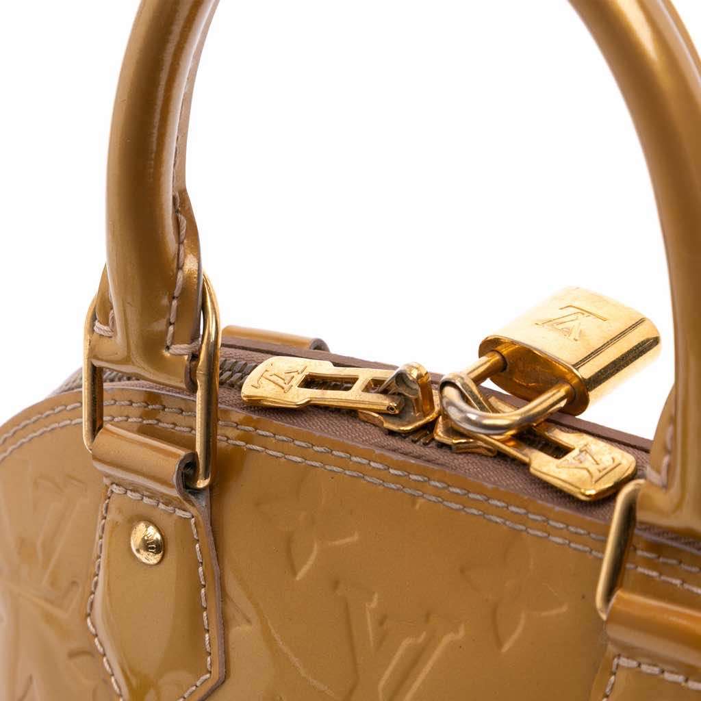 Louis Vuitton Monogram Vernis Alma BB - Image 10