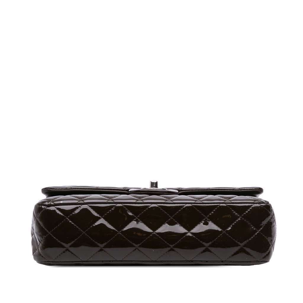 Chanel Medium Classic Patent Double Flap - 3