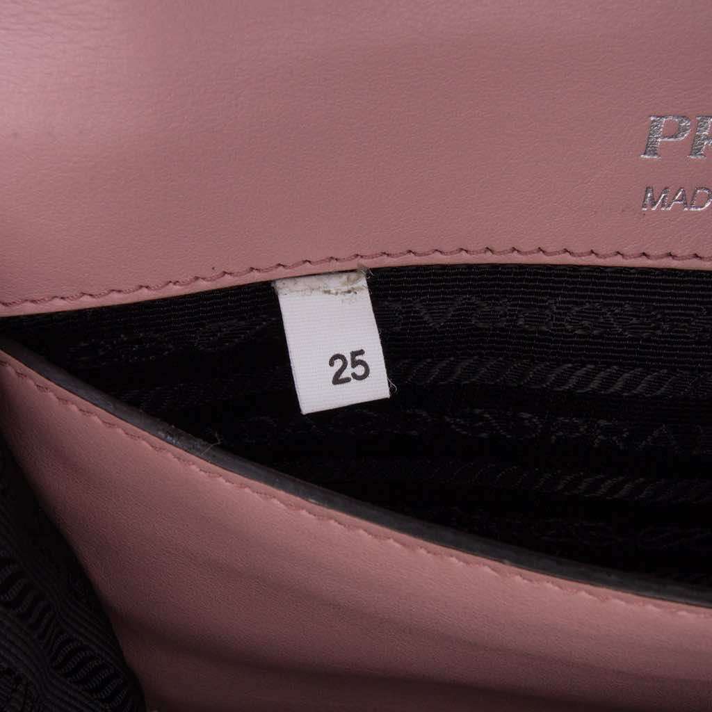 Prada City Calf Plex Ribbon Crossbody - Detail 1