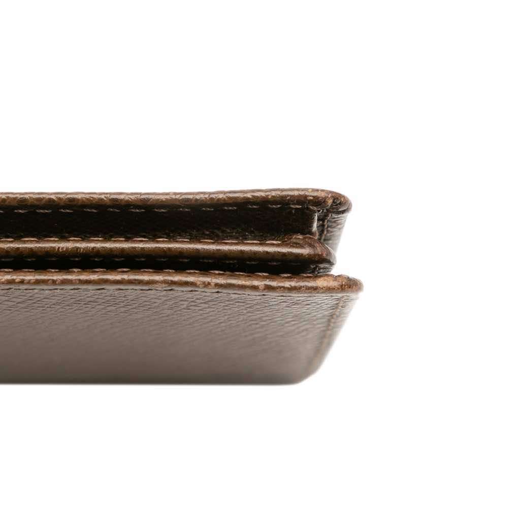 Louis Vuitton Taiga Checkbook Wallet - Image 11