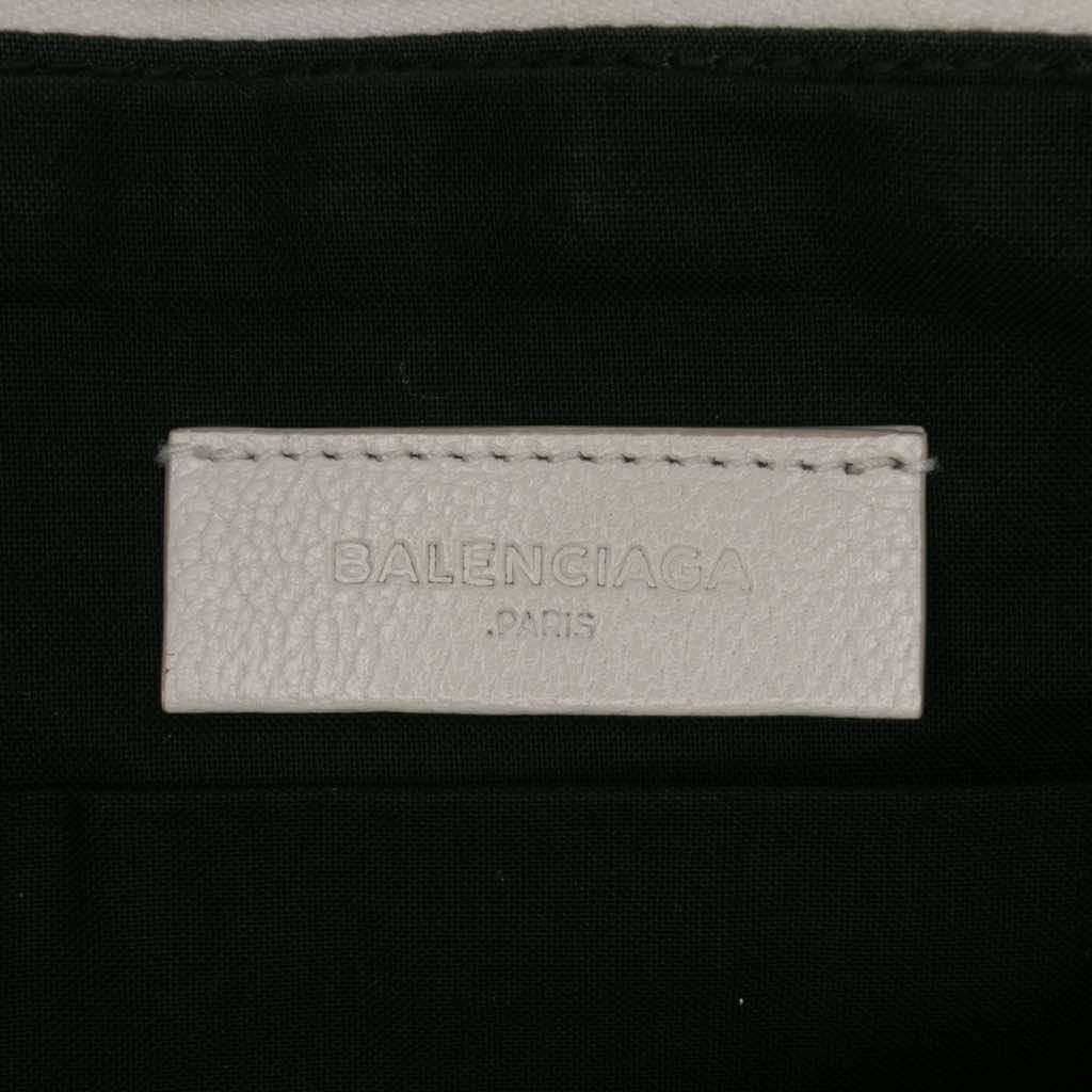 Balenciaga Chevre Motocross Classic Metallic Edge Clutch - 5