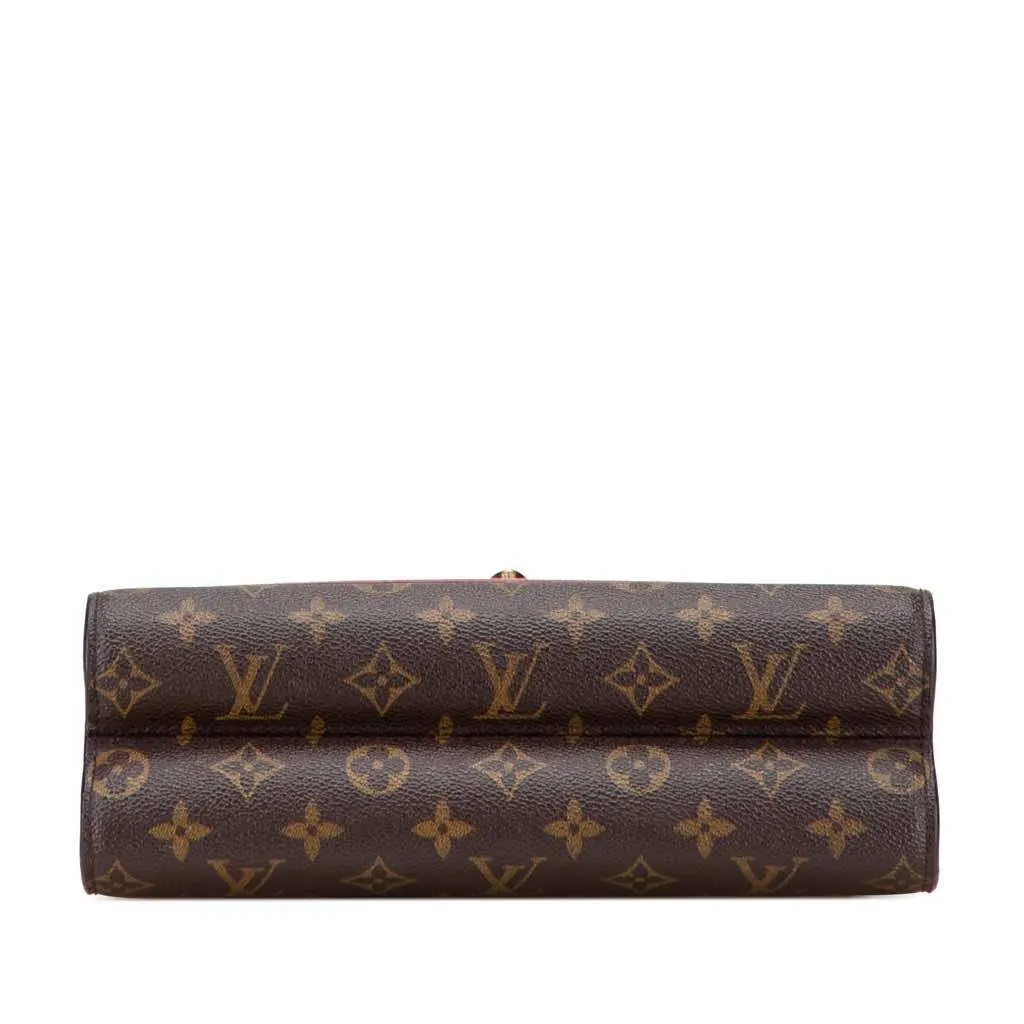 Louis Vuitton Monogram Victoire Brown Canvas Very good - Inside View