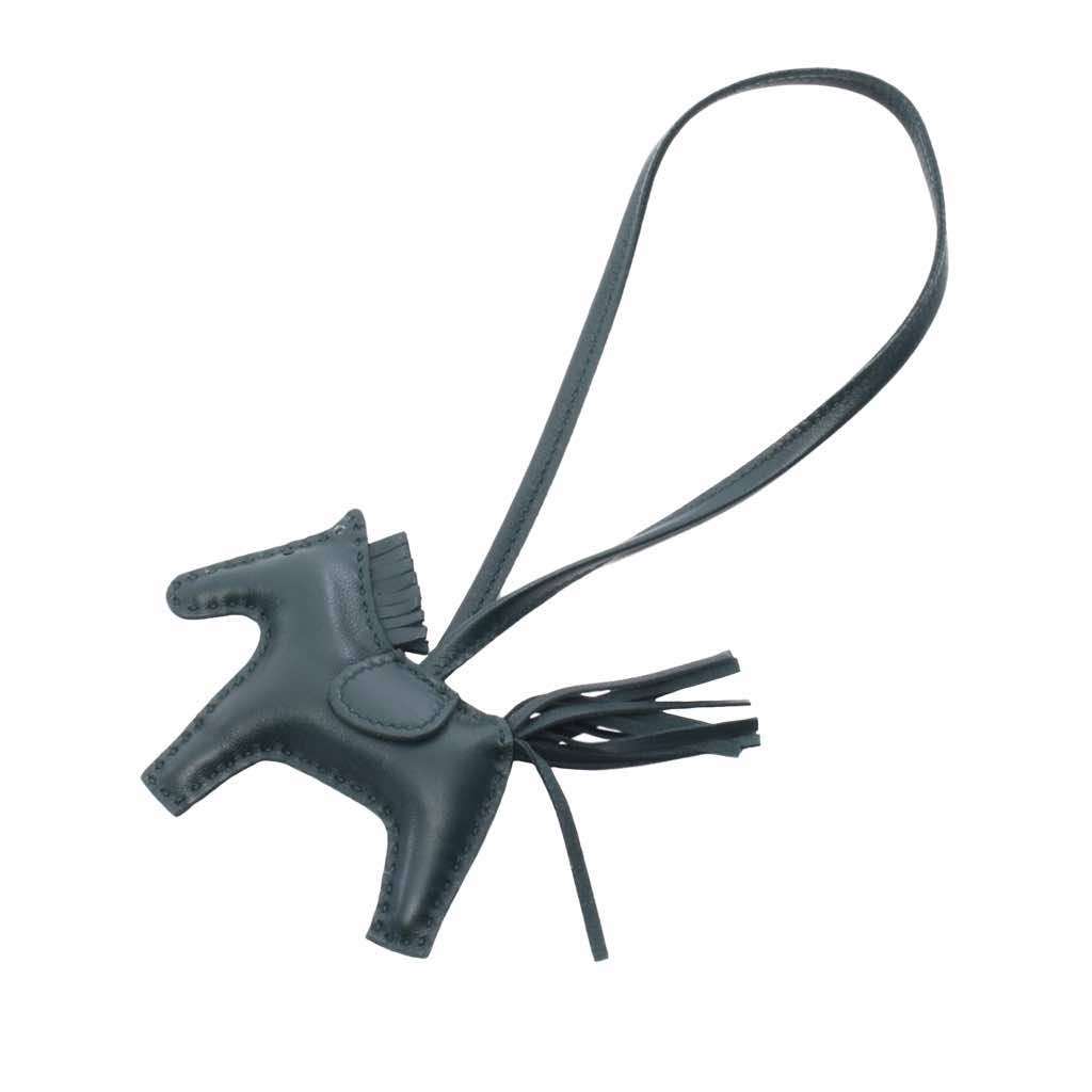 Hermès Milo Lambskin Grigri Rodeo Bag Charm PM