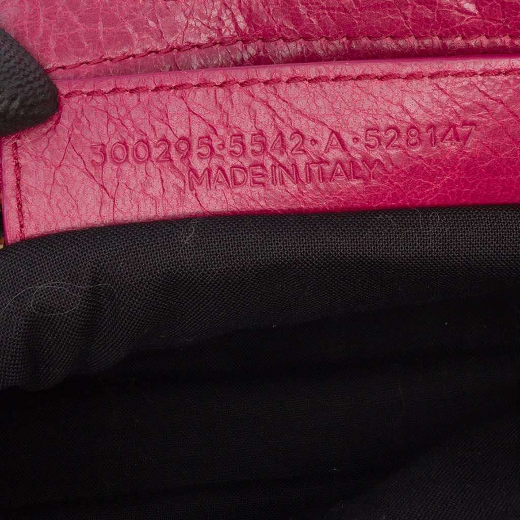 Balenciaga Mini Lambskin Motocross Giant 12 City Satchel - 5