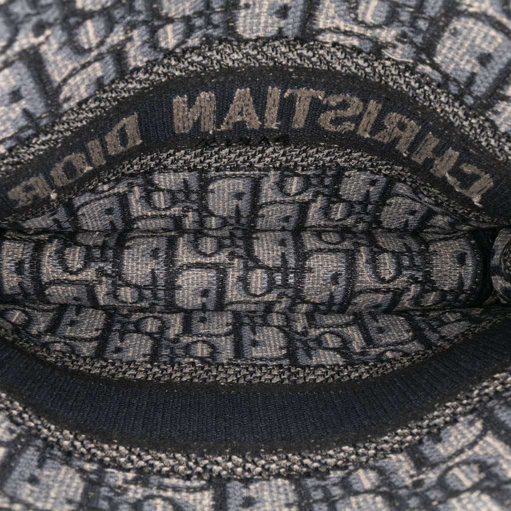 Dior Mini Oblique Canvas Book Tote - 4