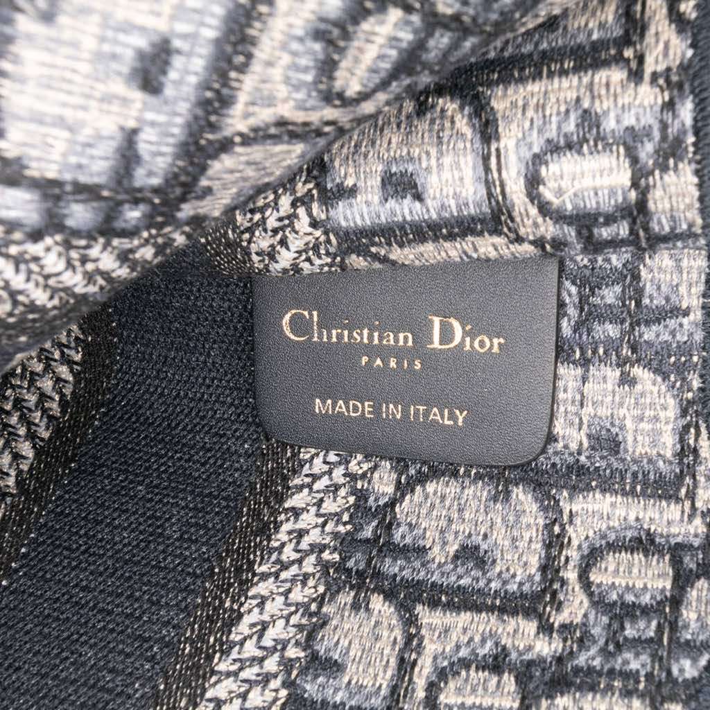 Dior Mini Oblique Canvas Book Tote - 5