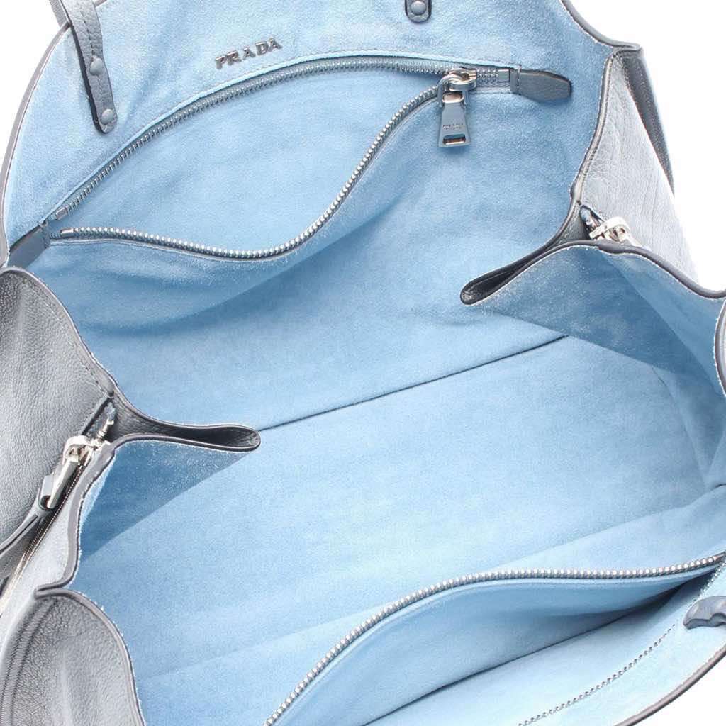 Prada Glace Calf Etiquette Tote - 3