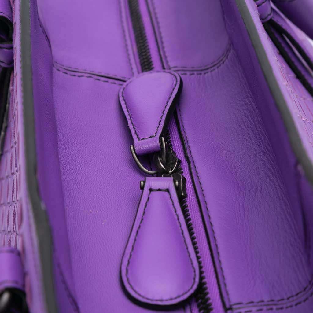 Bottega Veneta Small Nappa Intrecciato Monaco Satchel - Detail 1