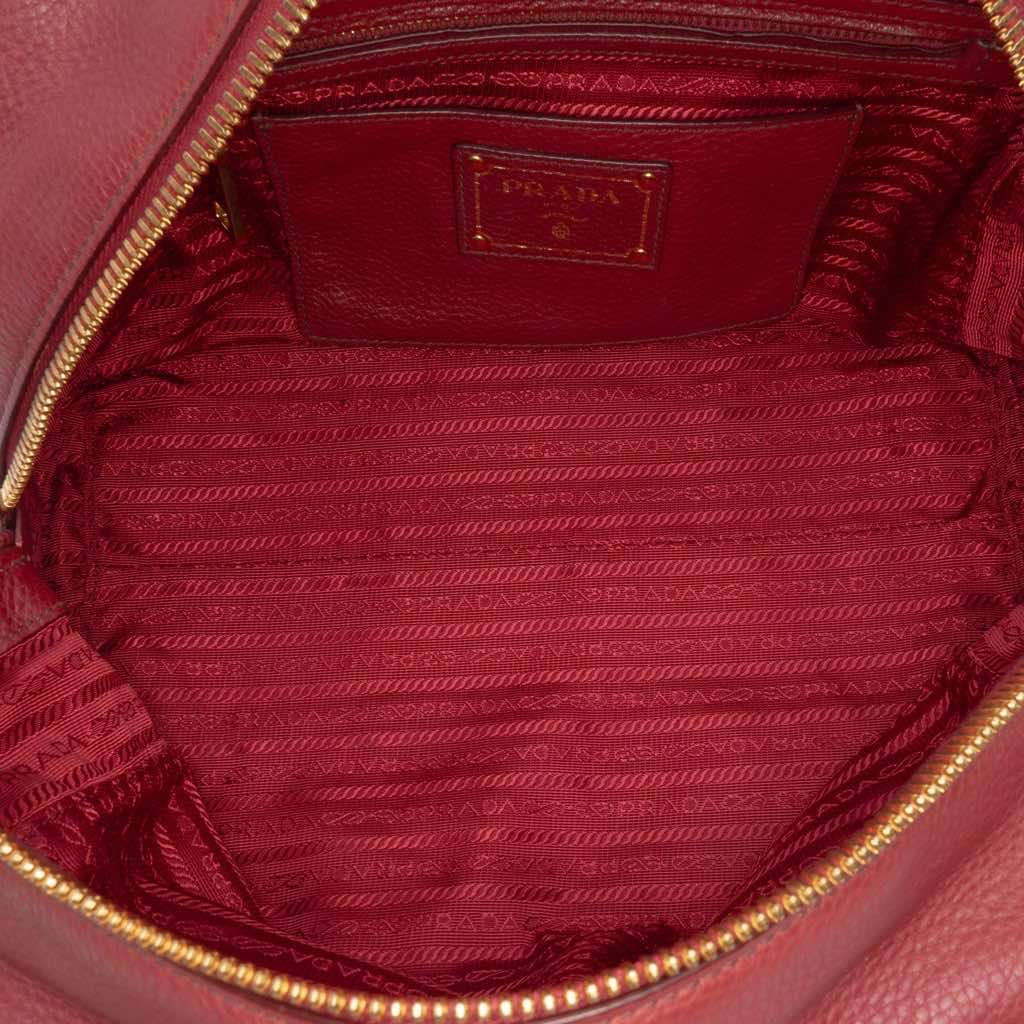 Prada Vitello Daino Bauletto - 4