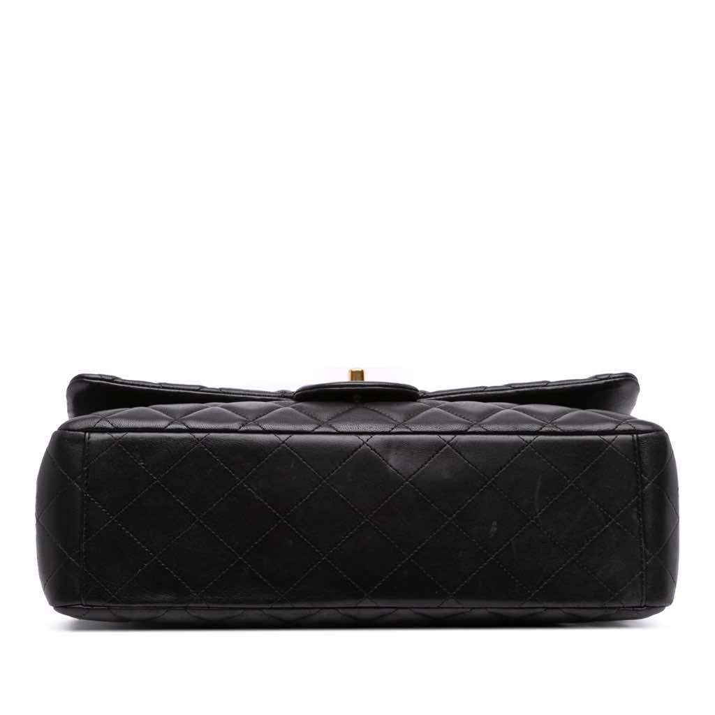 Chanel Maxi Classic Lambskin Double Flap - Image 6