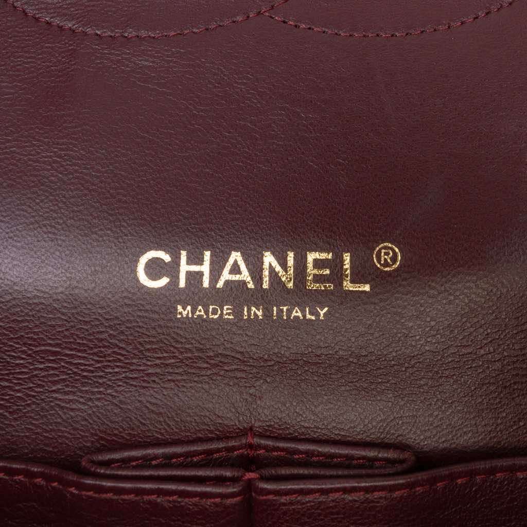 Chanel Maxi Classic Lambskin Double Flap - Side view