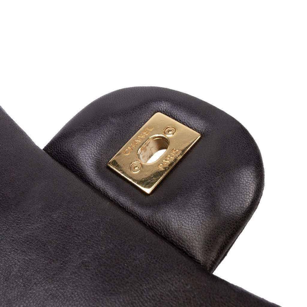 Chanel Maxi Classic Lambskin Double Flap - Image 10