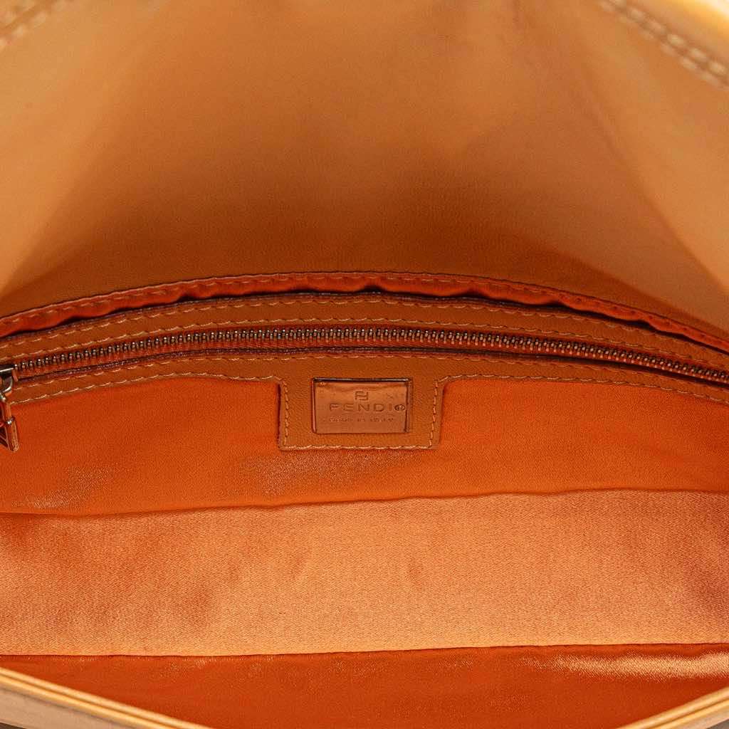 Fendi Leather FF Shoulder Bag - 4