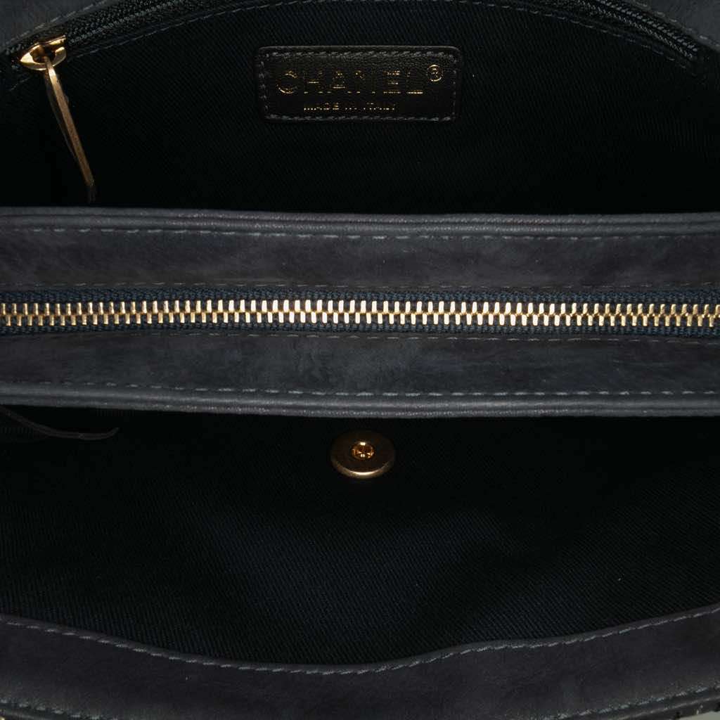 Chanel Medium Quilted Calfskin Triple Stitched Flap - 4