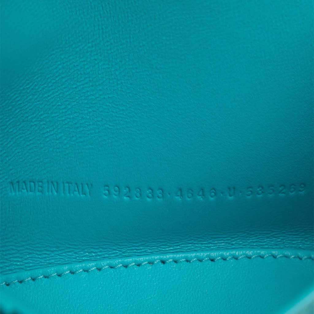 Balenciaga XS Croc Embossed Hourglass Top Handle Bag - Detail 1