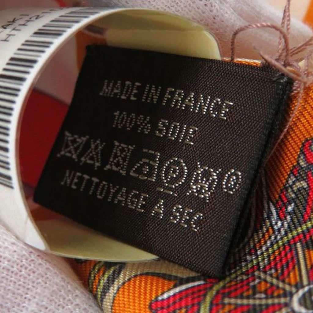 Hermès Voitures Exquises Twilly Silk Scarf - Detail 1