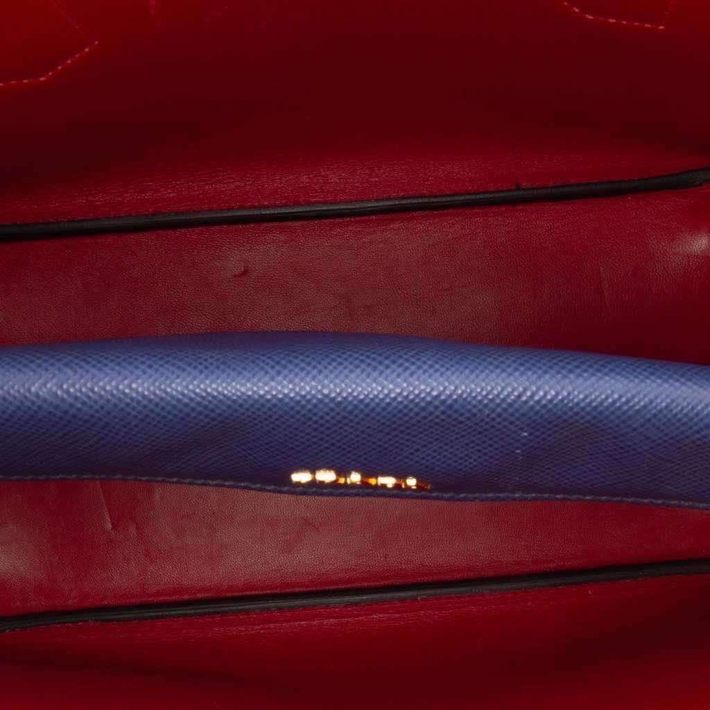 Prada Medium Saffiano Cuir Double Satchel - 4