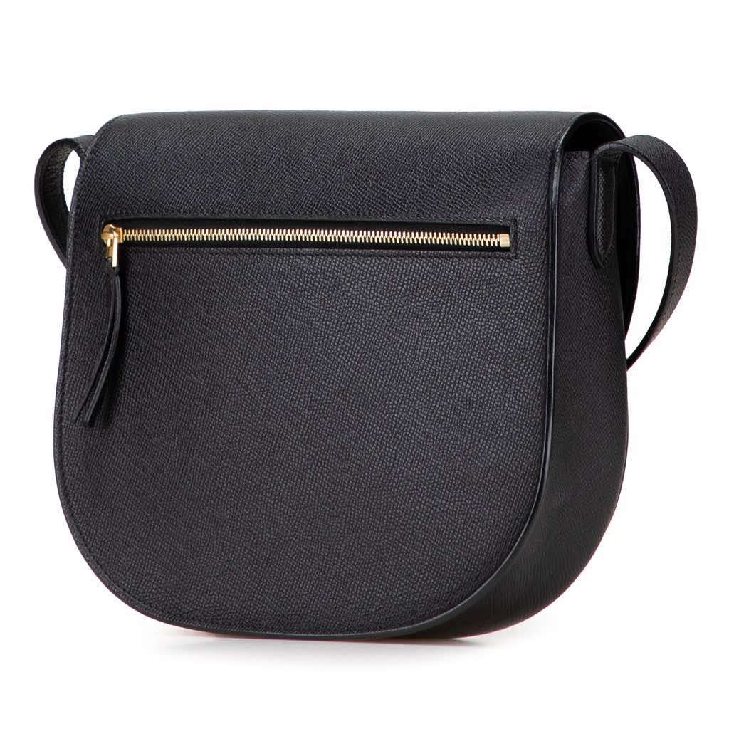 Celine Compact Grained Calfskin Trotteur Crossbody - 2