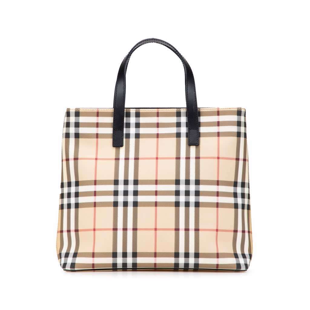Burberry House Check Canvas Tote