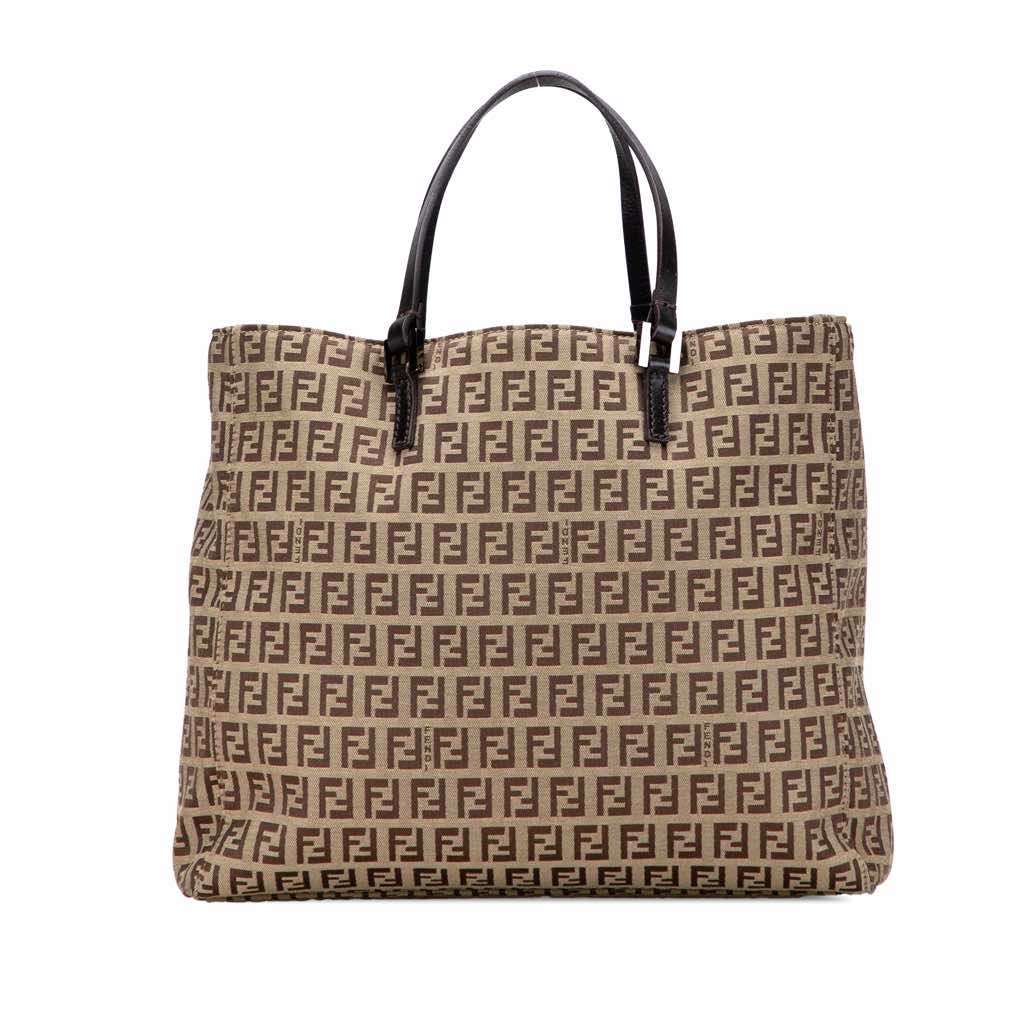 Fendi Zucchino Canvas Tote