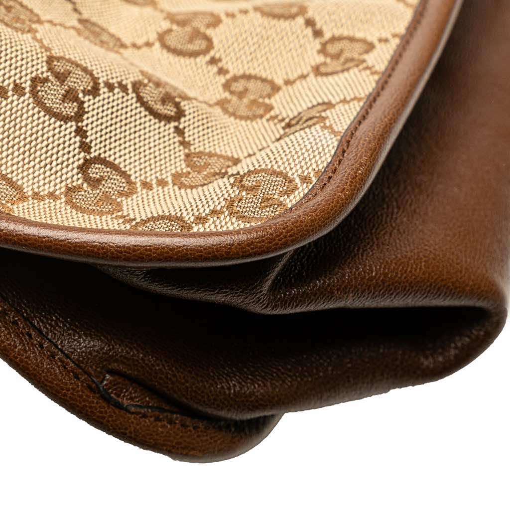 Gucci Medium GG Canvas Horsebit 1955 Tote - Image 11