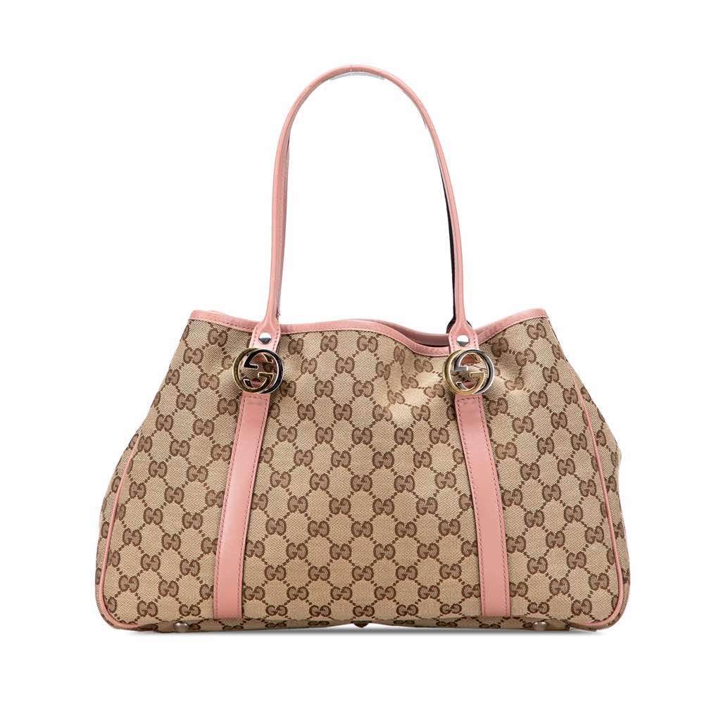 Gucci GG Canvas Twins Tote