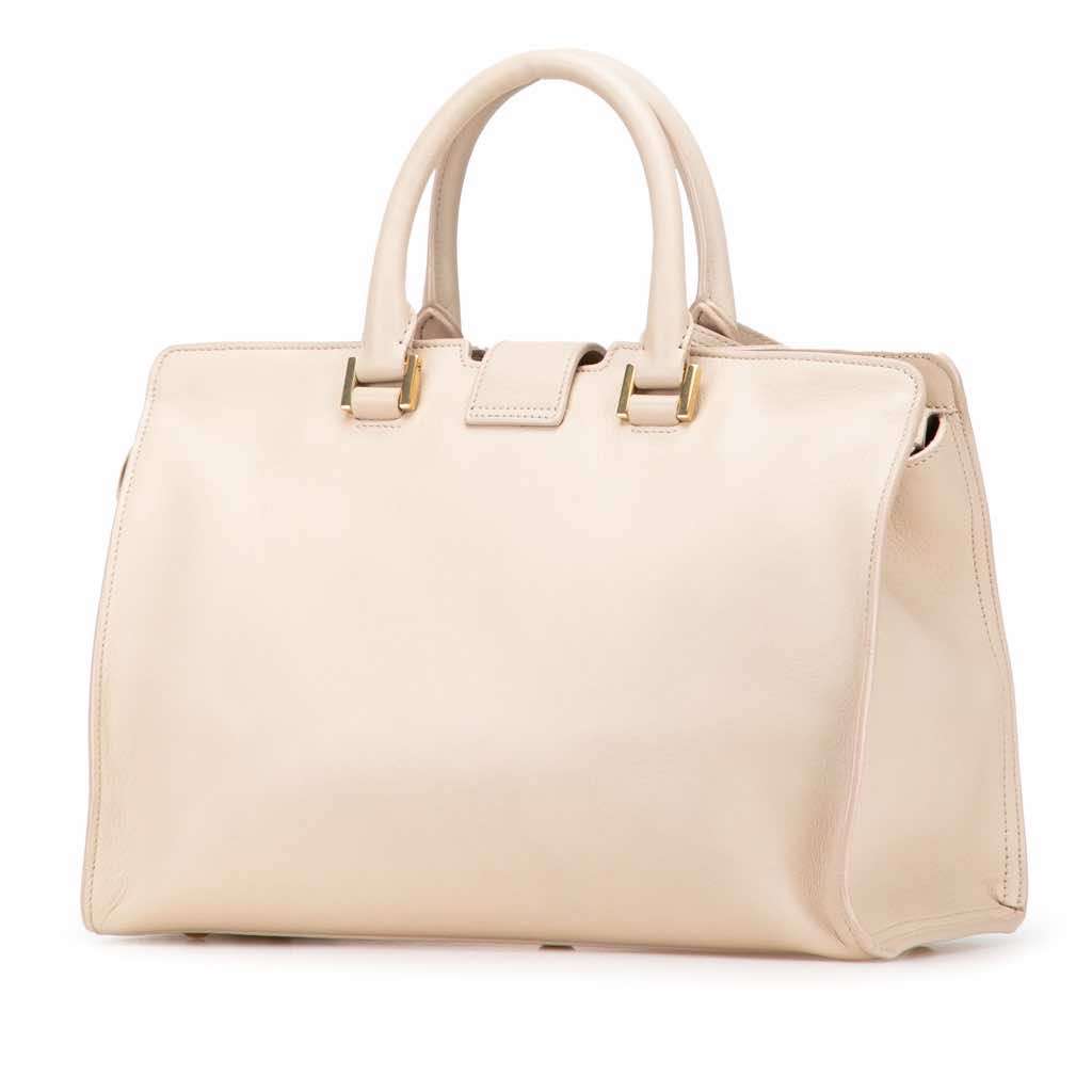 Saint Laurent Small Leather Classic Y Cabas Satchel - 2