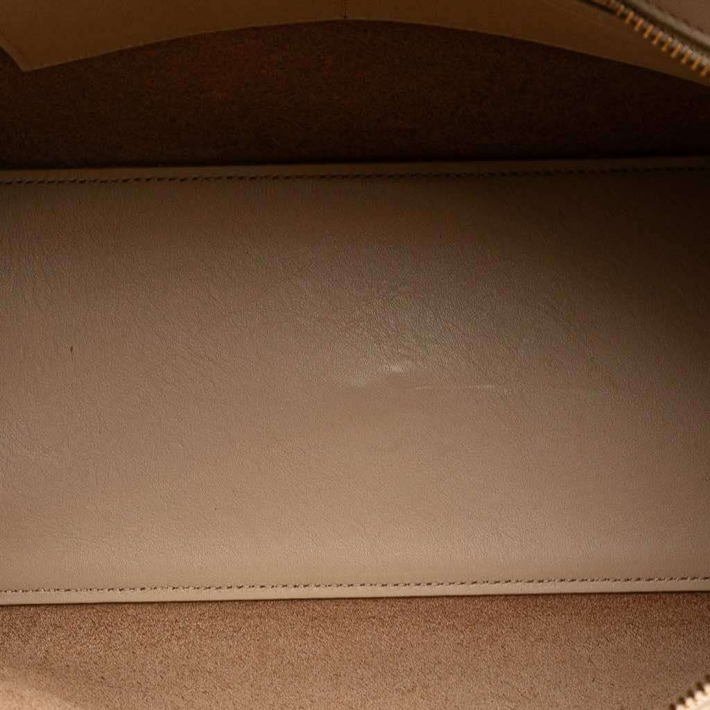 Saint Laurent Small Leather Classic Y Cabas Satchel - 4