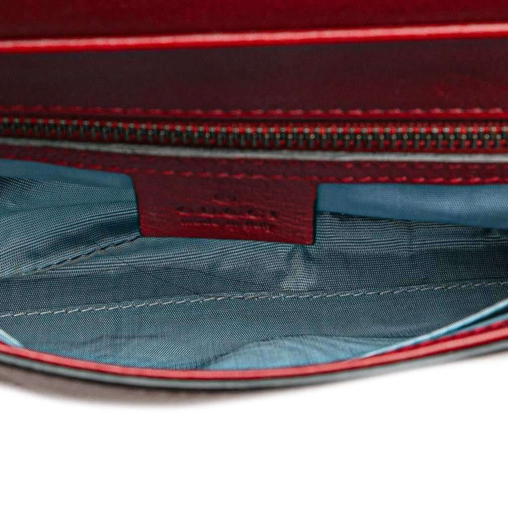 Gucci Medium Leather Double Thiara Satchel - 4