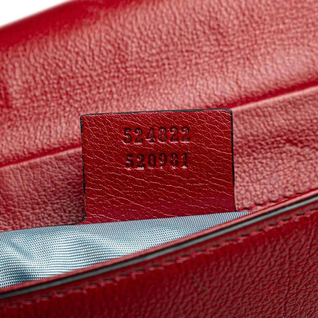 Gucci Medium Leather Double Thiara Satchel - Detail 1