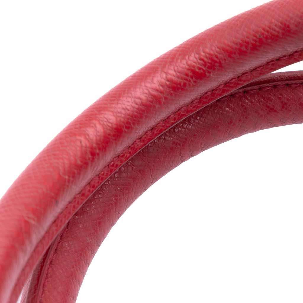 Prada Saffiano Lux Convertible Bowler Bag - Image 14