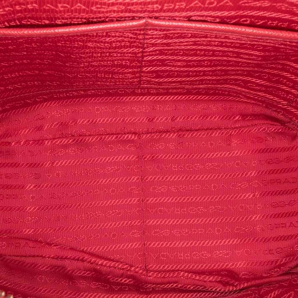 Prada Saffiano Lux Convertible Bowler Bag - 4