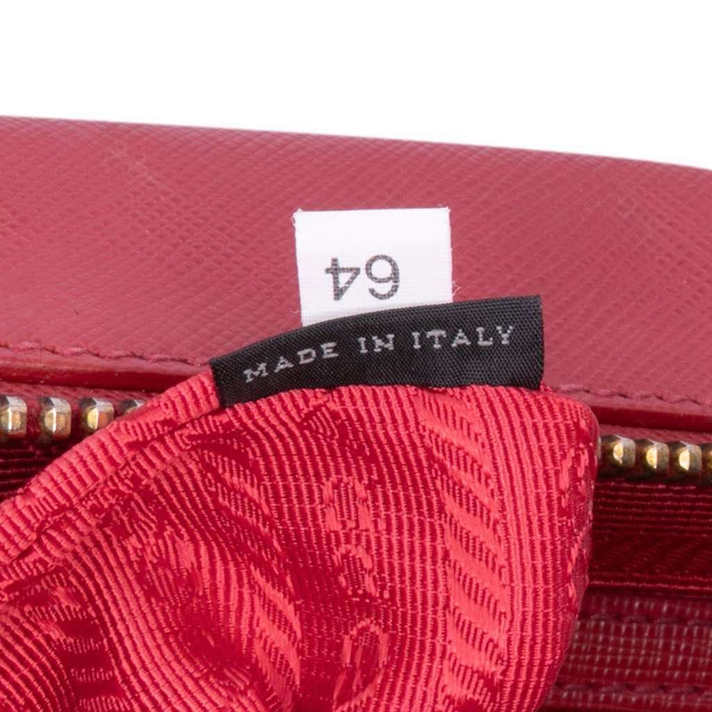 Prada Saffiano Lux Convertible Bowler Bag - Detail 1