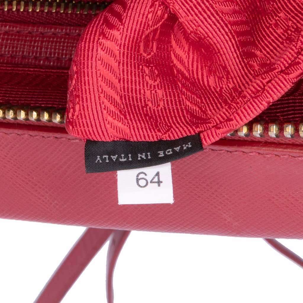 Prada Saffiano Lux Convertible Bowler Bag - Detail 2