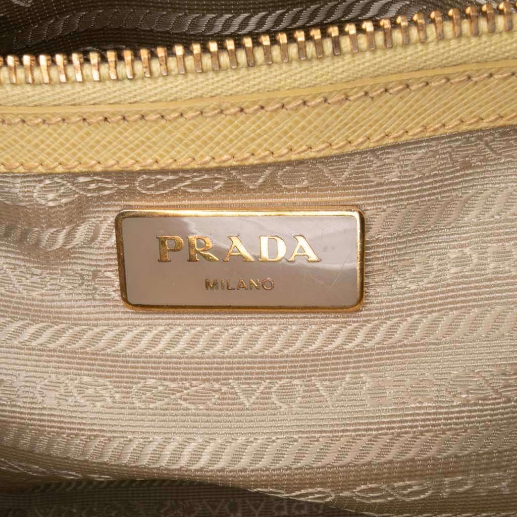 Prada Saffiano Lux Satchel - Side view