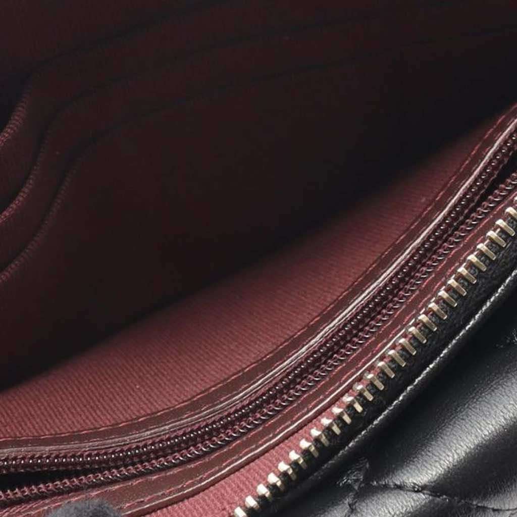 Chanel CC Quilted Lambskin Flap Phone Holder Wallet on Chain - 3