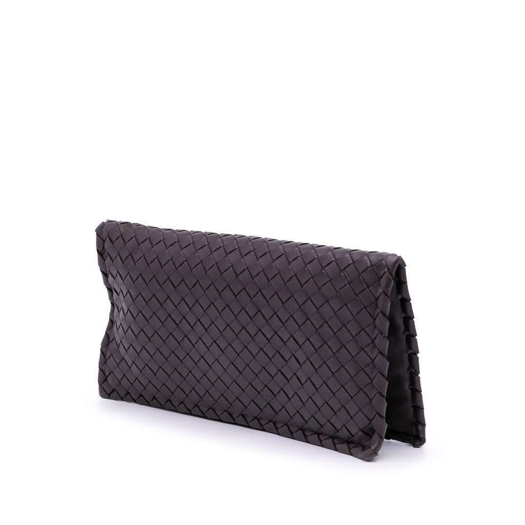 Bottega Veneta Nappa Intrecciato Turn Lock Clutch - 2