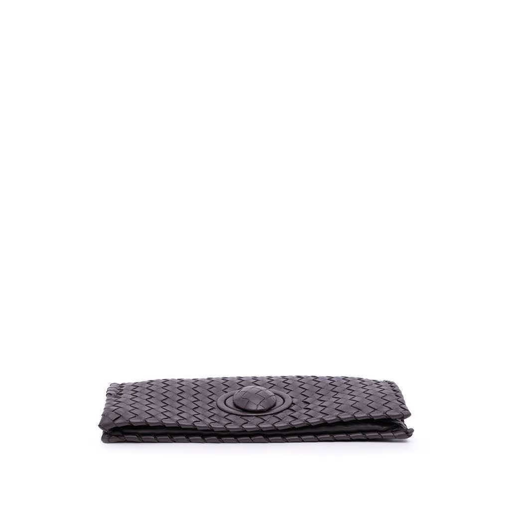 Bottega Veneta Nappa Intrecciato Turn Lock Clutch - 3