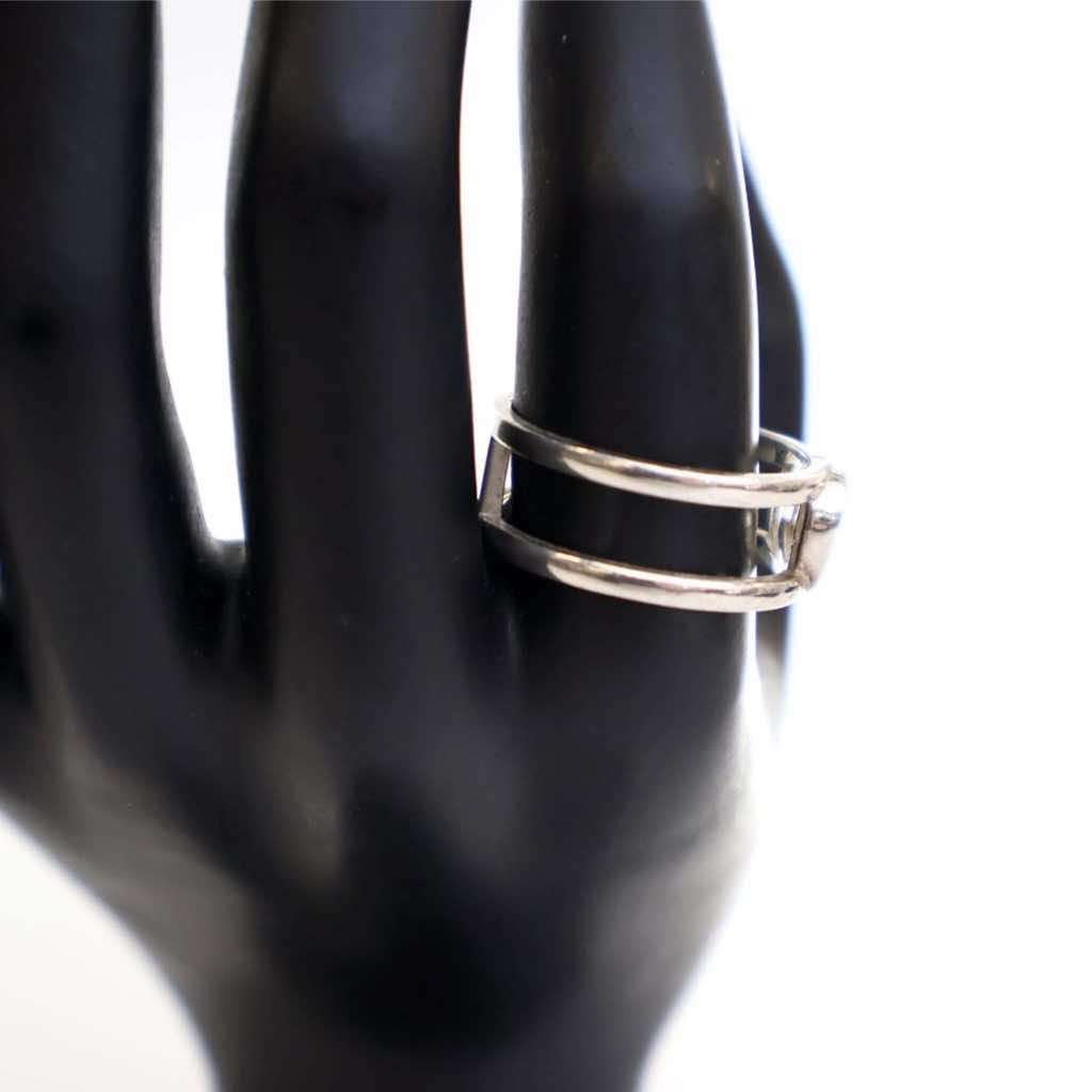 Gucci Sterling Silver Interlocking G Ring - 4