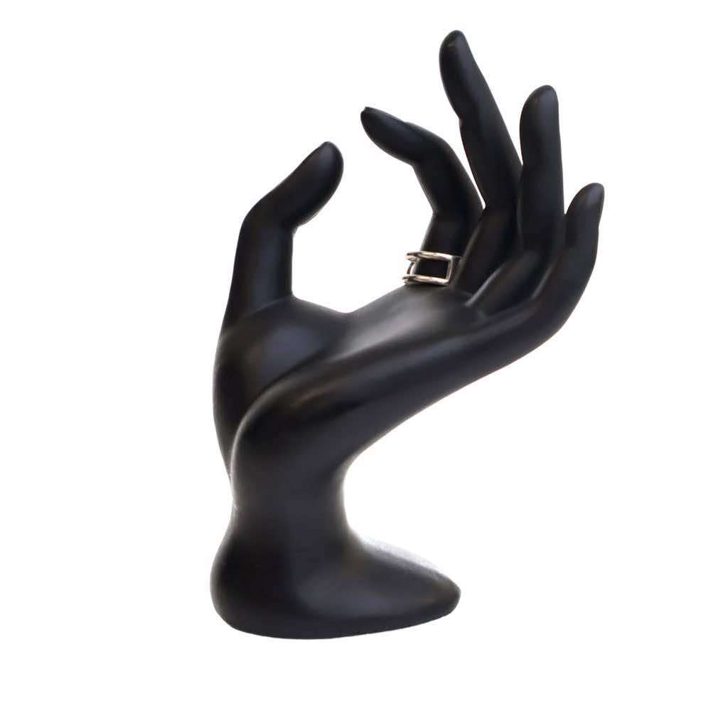 Gucci Sterling Silver Interlocking G Ring - Image 10