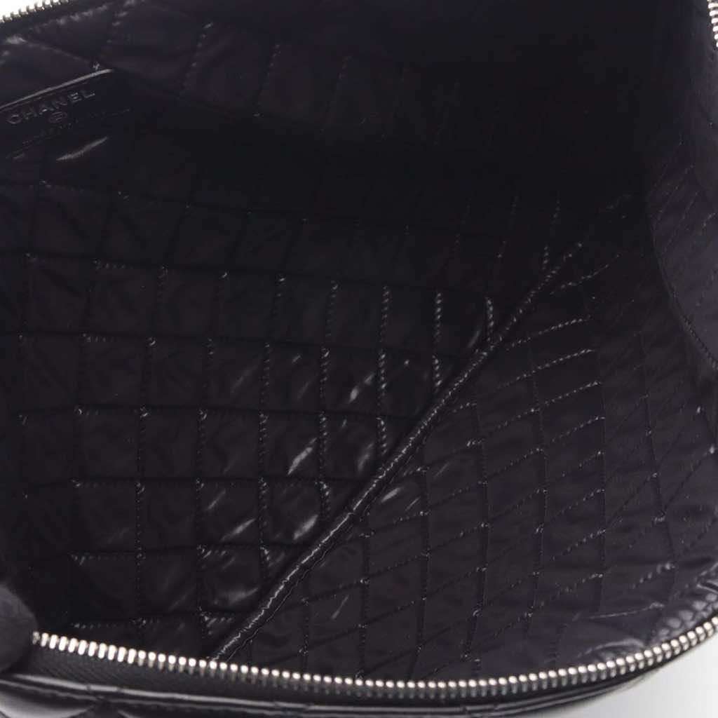 Chanel Large Quilted Lambskin O Case Clutch - 3