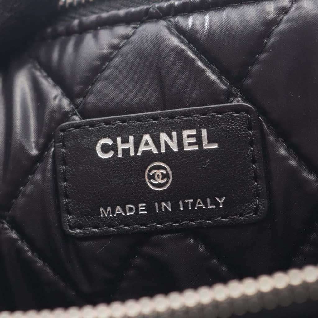 Chanel Large Quilted Lambskin O Case Clutch - 4